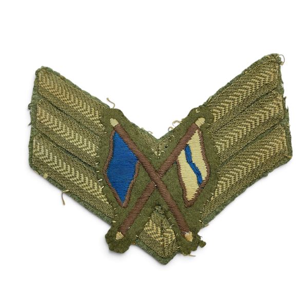 Royal Canadian Corps of Signals Sergeant's Insignia Pre 1968