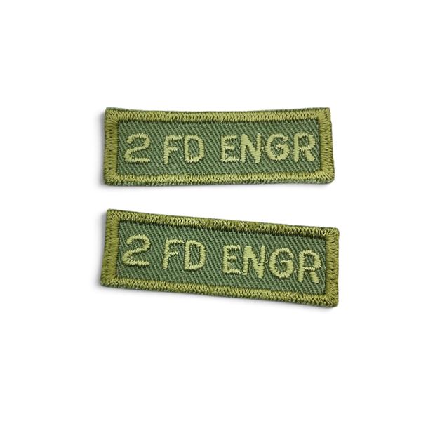 2nd Field Engineer Regiment Combat Short Titles X 2