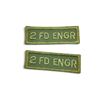Image 1 : 2nd Field Engineer Regiment Combat Short Titles X 2