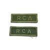Image 1 : 3rd Canadian Artillery Combat Short Titles X 2