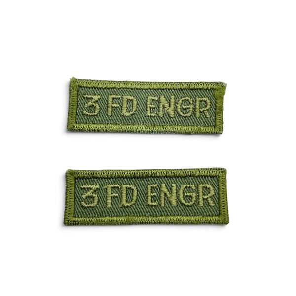 3rd Field Engineer Regiment Combat Short Titles X 2