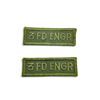 Image 1 : 3rd Field Engineer Regiment Combat Short Titles X 2