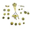 Image 2 : Assorted Jewelry, Buttons, and Insignia