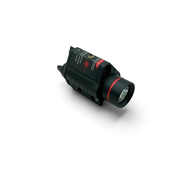 Weapon Flashlight with Intrinsic Mount for Picatinny Rail