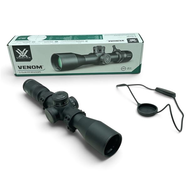 Vortex Venom 3-15X 44mm FFP Rifle Scope with EBR-7C MRAD Reticle