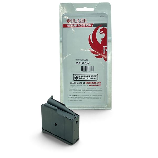 Ruger Mini 30 7.62 X 39mm 5 Round Rifle Magazine, New