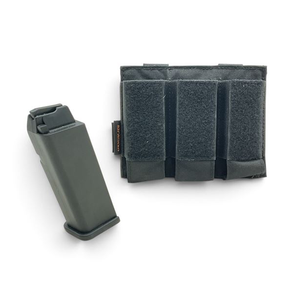 Spanker 3 Pistol Magazine Holder with Kriss Vector 22 LR 10 Round Magazine