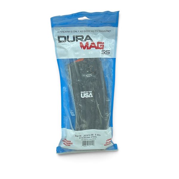 Duramag AR15 223/5.56 30 Round Rifle Magazine Pinned to 5 Rounds