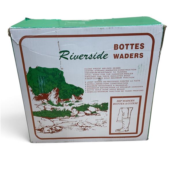 Riverside Chest Waders Size 10 in ODG
