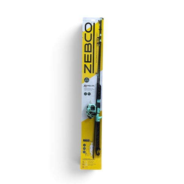 Zebco Rambler Fishing Combo for Teens, with 8 lb Line