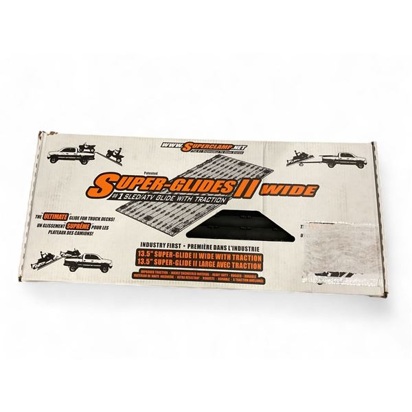 Super Glides II Wide for Sled/ ATV with Traction, New