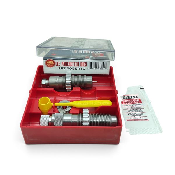 Lee Pacesetter Reloading 2 Die Set for 257 Roberts, New