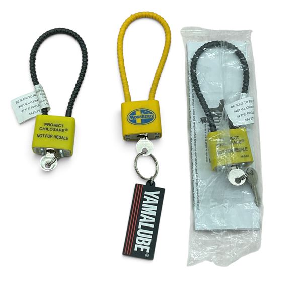 Keyed Cable Locks X 3