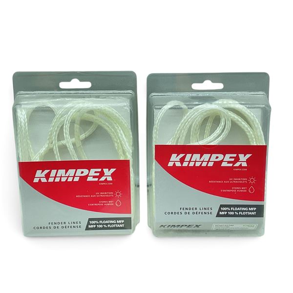 Kimpex Floating Fender Lines, X 2, New