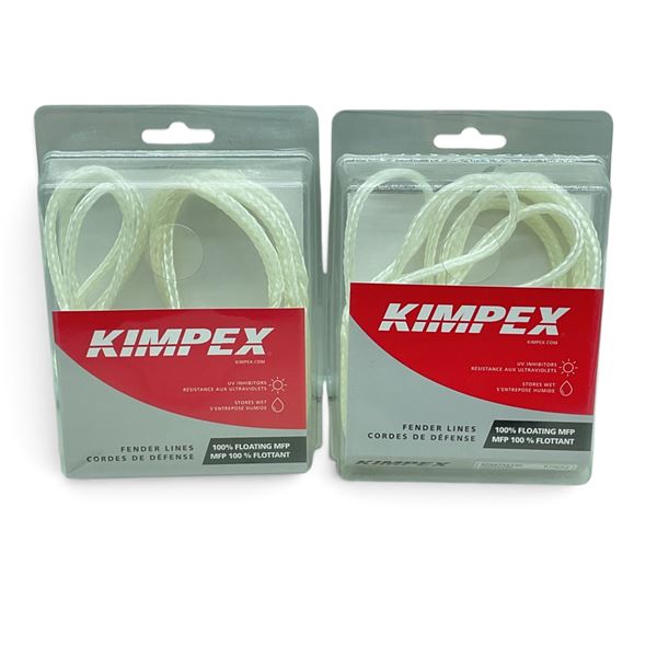 Kimpex Floating Fender Lines, X 2, New