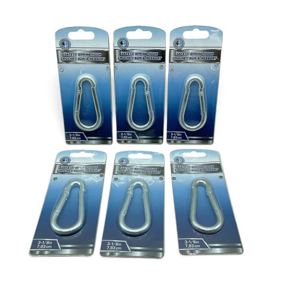 Blue Dog Marine Safety Spring Hook X 6, New