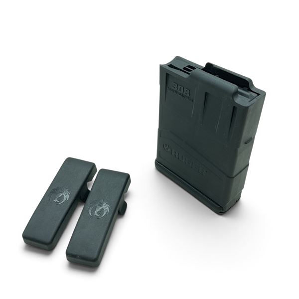 Ruger Precision Multi Cal 308 Win Rifle Magazine and Base Plates for a Different Ruger Magazine