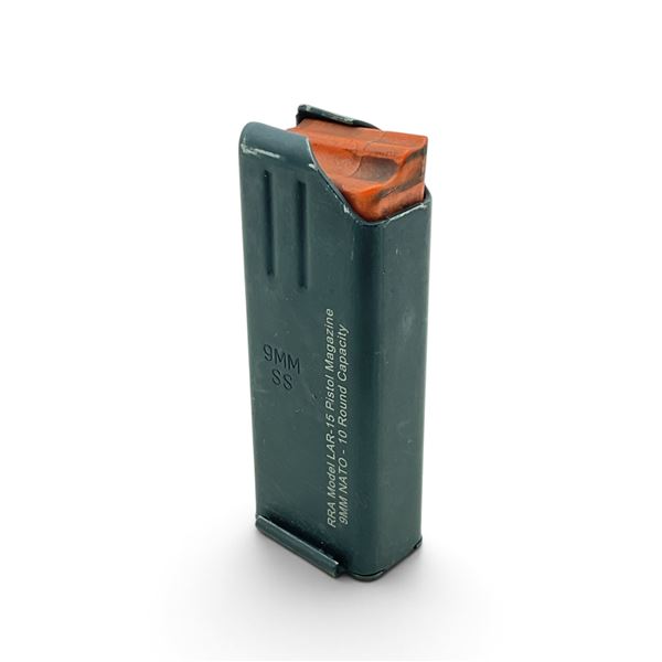 RRA LAR15 9 mm 10 Round Pistol Magazine