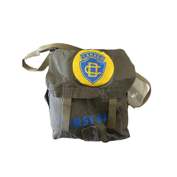 2x First Aid Bag New Olive - Condition Used/Good