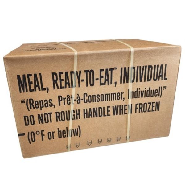 1x US MRE Case of 12 Menu B