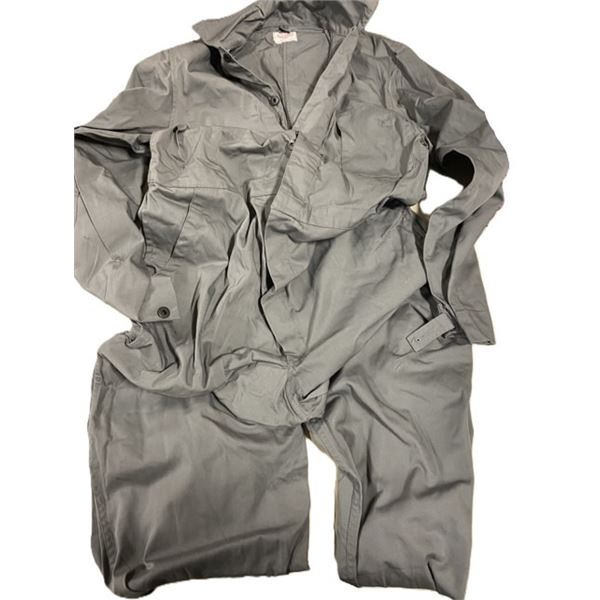 1x Work Coveralls Grey Used Size 7644