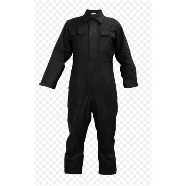 1x Work Coveralls New Black Size Medium