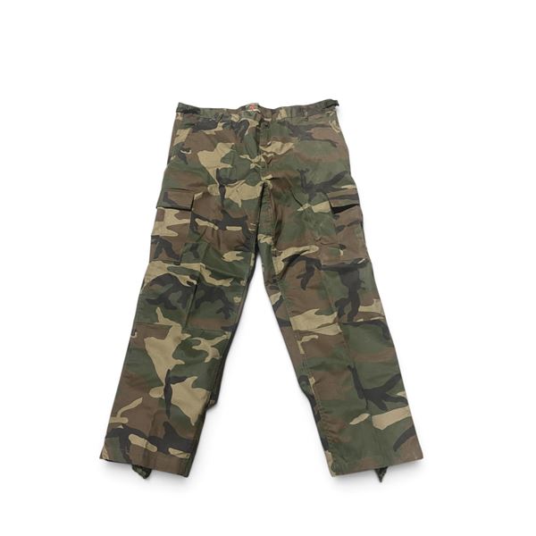 1 X Mens BDU Uniform Pant Woodland Camo Size 3-XLarge-Regular