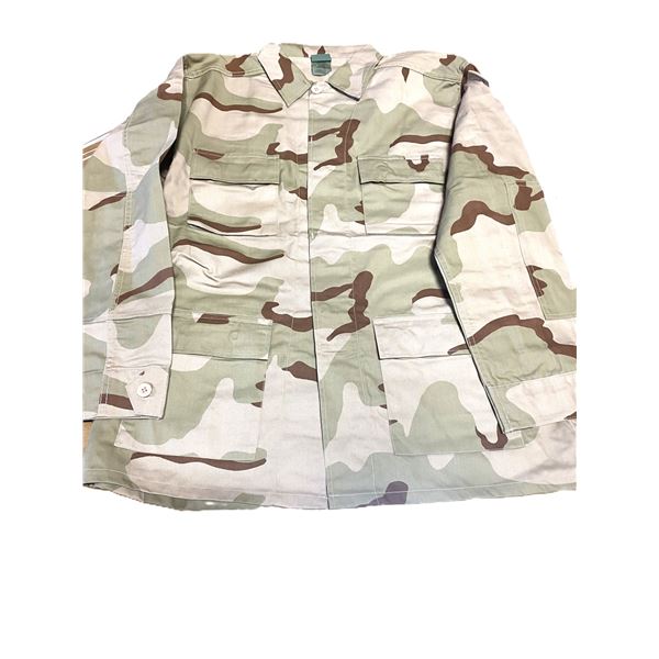 2X D3 Color Desert camo BDU Uniform Shirt Size 3XL