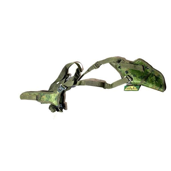 2x 0426129 Cad Pat Commercial Shoulder Holster Deluxe with Mag Pouch