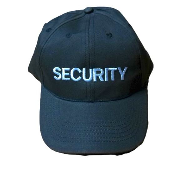 6x  Security Caps Black with Adjustable Loop Back
