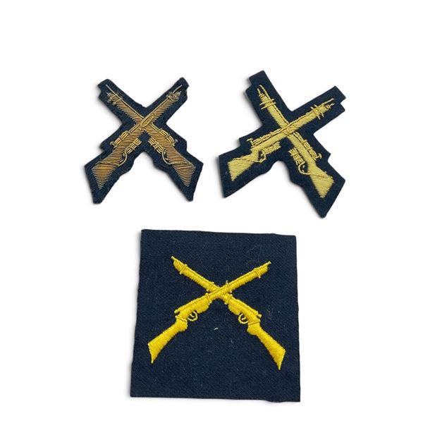 RMC Blue Marksmanship Badges X 3