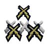 Image 1 : RMC Blue Marksmanship Badges X 3