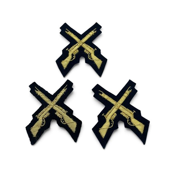 RMC Blue Marksmanship Badges X 3