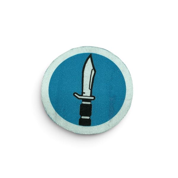 Reproduction Printed Kiska Invasion Badge