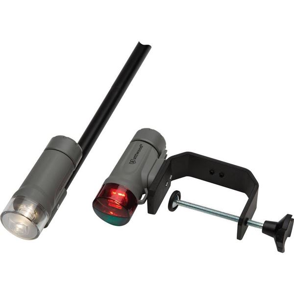 Attwood LED Portable Navigation Light Kit, Clamp-On, New