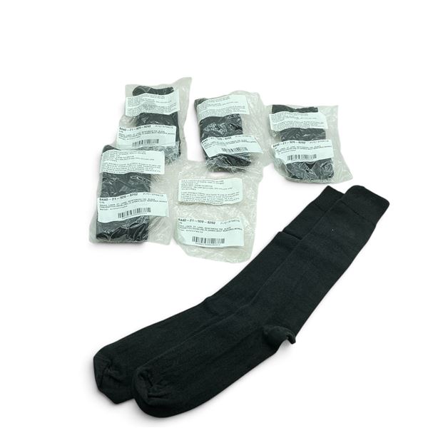 Sock Liners, Black Size Large X 5