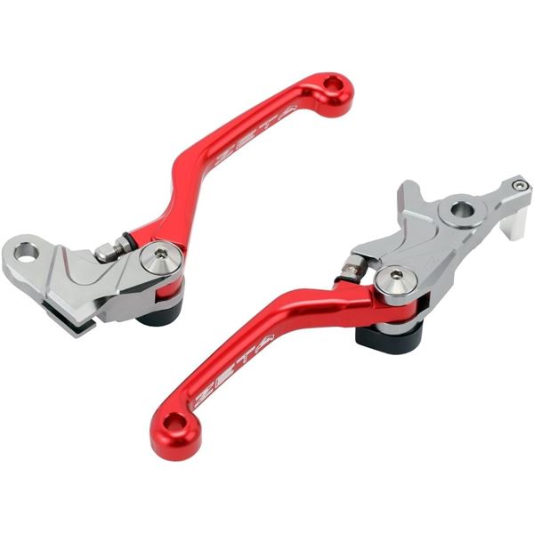 Zeta-Racing Pivot Lever Set, Red, New