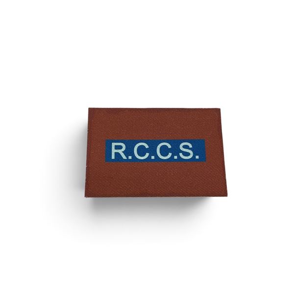 Reproduction Printed Royal Canadian Corps of Signals 5th Armoured Division Patch