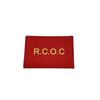 Image 1 : Reproduction Printed Royal Canadian Ordnance Corps 1st Division Patch