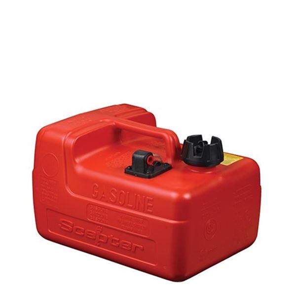 Scepter Plastic Portable Marine Fuel Tank, 12L (3.2 Gallon), New