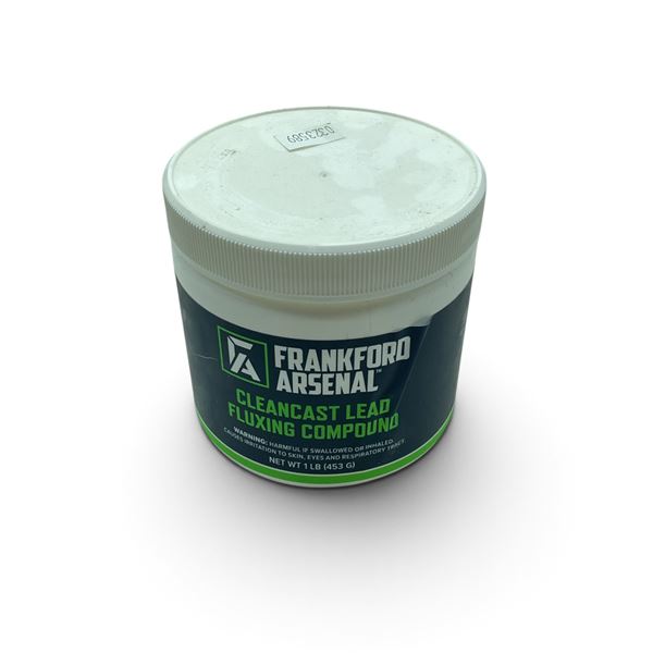Frankford Arsenal Cleancast Lead 1 lbs Fluxing Compound, New
