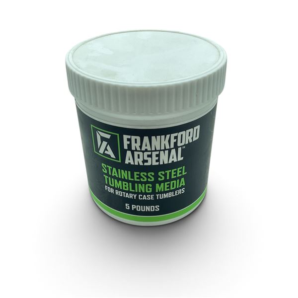 Frankford Arsenal Stainless Steel 5 lbs Tumbling Media, New