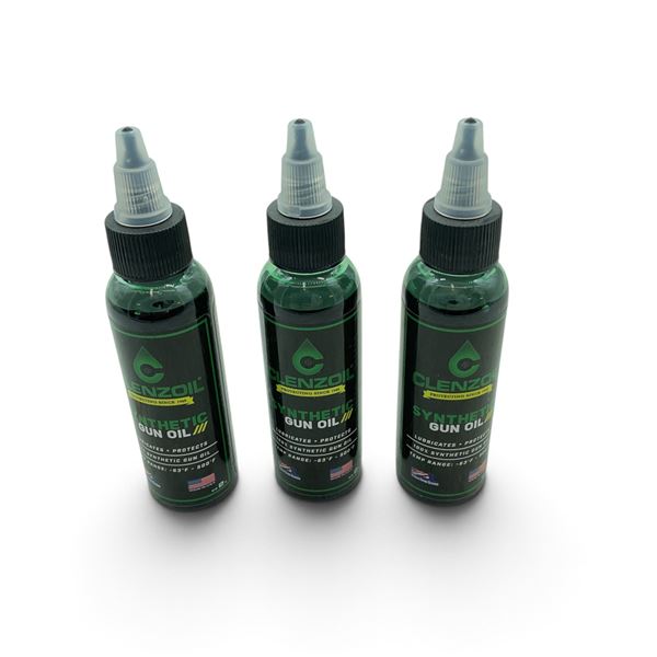 Clenzoil Synthetic 2 oz Gun Oil X3, New