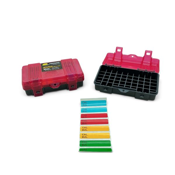 Plano 50 Round Handgun Ammo Case X2, New