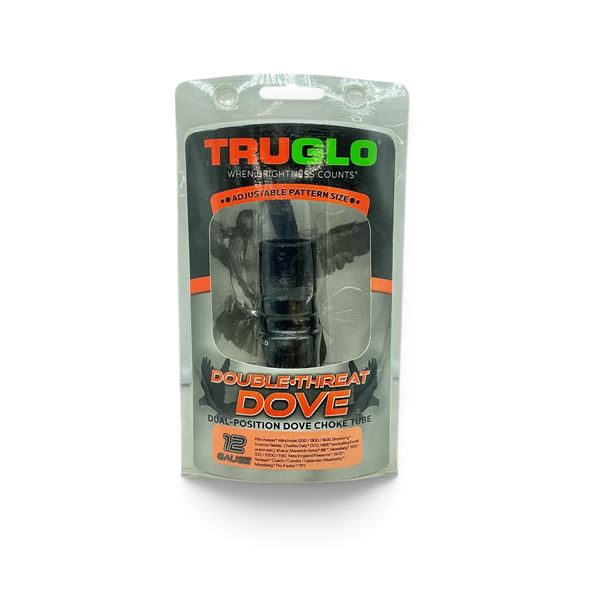 TruGlo Double Threat Dove 12 Gauge Dual-Position Dove Choke Tube, New