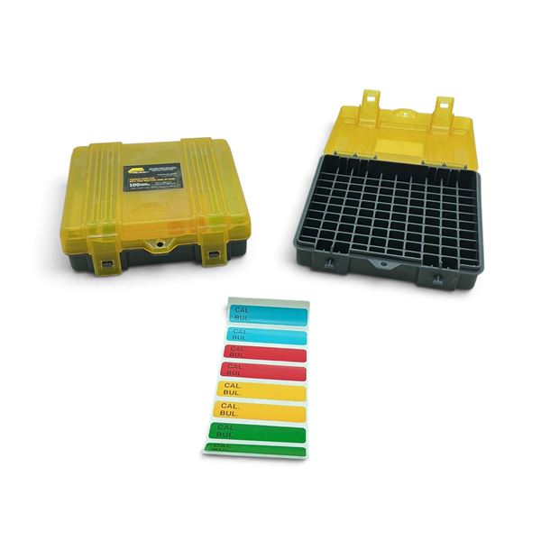 Plano 100 Round Handgun Ammo Case X2, New