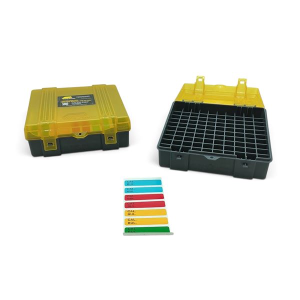 Plano 100 Round Handgun Ammo Case X2, New