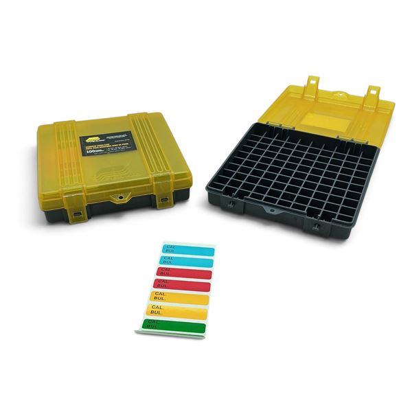 Plano 100 Round Handgun Ammo Case X2, New