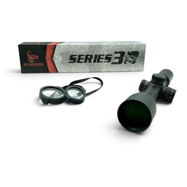 Scorpion Series 30, 4-16x50, Illuminated Etched Glass Reticle, 30mm Tube