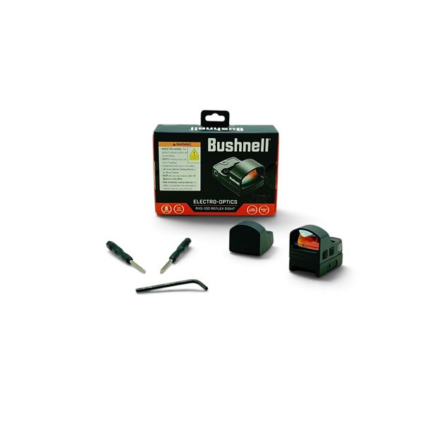 Bushnell RXS-100, 1x25mm Delta Point, 4 MOA Dot Reticle, Reflex Sight